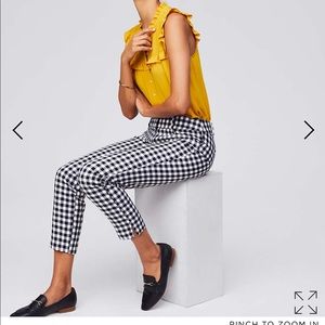 Gingham pants